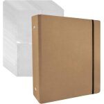 Chenquansarl - organisateur de stockage de semences de jardin b5 classeurs 25 paquets de sacs kraft avec ...