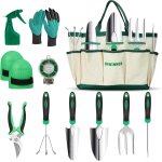 Chenquansarl - outils de jardinage, trousse - cadeau d'outils a main, tout - en - un 11pices transplantation ...