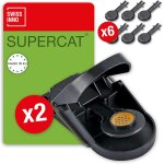 Chenquansarl - pige a souris supercat - efficace + rutilisable avec appt au beurre de cacahute - ...