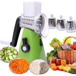 Chenquansarl - rpe manuelle rotative pour pommes de terre et lgumes, avec 3 lames interchangeables, ...