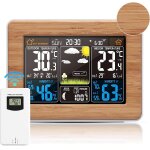 Chenquansarl - station meteo, hygromtre thermometre interieur exterieur avec capteur prvisions mtorologiqu ...