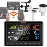 Chenquansarl - station mto professionnelle wlan - station mto sans fil wifi internet avec capteur ...