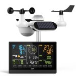 Chenquansarl - station mto sans fil avec capteur extrieur, station mto sans fil avec horloge radio ...