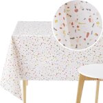 Chenquansarl - toile cirée rectangulaire 200x140cm, nappe plastique en pvc essuyable, facile a nettoyer, ... Chenquansarl - toile cirée rectangulaire 200x140cm, nappe plastique en pvc essuyable, facile a nettoyer, ...