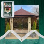 Chenquansarl - tradersuppliesoutlet storefront verre pvc transparent bche de protection pour march ...