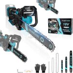 Chenquansarl - tronçonneuse electrique sans fil compatible avec makita 18 v, 1000 w, 6 pouces, 8 pouces, ... Chenquansarl - tronçonneuse electrique sans fil compatible avec makita 18 v, 1000 w, 6 pouces, 8 pouces, ...