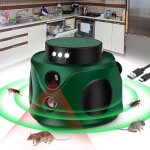 Chenquansarl - ultrason souris et rats, rpulsif souris ultrasons 360 avec 9 stroboscopes et 3 haut - ...