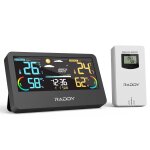 Chenquansarl - wf - 55c pro station météo sans fil avec capteur a distance, thermomètre intérieur extérieur ... Chenquansarl - wf - 55c pro station météo sans fil avec capteur a distance, thermomètre intérieur extérieur ...