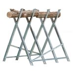 Chevalet de sciage acier pliable 150 kg r�glable