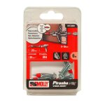 Chevilles auto perceuses molly diamtre 4x46mm avec vis m4