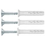 Cheville clou vis 6x40tp bte 100