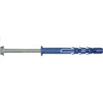 Cheville nylon longue - avec vis � t�te hexagonale - 10x140 mm - 25 pi�ces - ff1 rawl