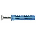 Cheville nylon pour mat�riaux pleins ou creux avec vis 5x25 mm 4all rawl