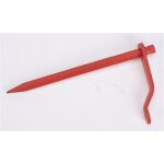 Chevillette carre - 250 mm