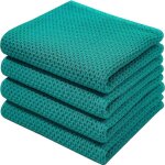 Chiffons de nettoyage absorbants pour la cuisine, lot de 6 torchons(34 * 73cm bleu - vert) Chiffons de nettoyage absorbants pour la cuisine, lot de 6 torchons(34 * 73cm bleu - vert)