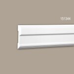 Cimaise 151344 profhome moulure d�corative style n�o - classicisme blanc 2 m