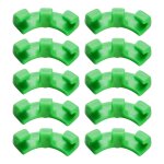 Cintreuses de plantes a 90 degrés, 10 pièces, en plastique, manipulation de croissance, kit de tuteurs, ... Cintreuses de plantes a 90 degrés, 10 pièces, en plastique, manipulation de croissance, kit de tuteurs, ...