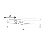 Cisailles universelle 332 - longueur 220mm sam outillage