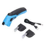 Ciseaux électriques pour couper le tissu, sans fil, rechargeables par usb, outils de cisaille avec 2 ... Ciseaux électriques pour couper le tissu, sans fil, rechargeables par usb, outils de cisaille avec 2 ...
