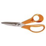 Ciseaux de jardin lames stri�es 18 cm pour droitiers fiskars 111030