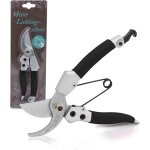 Ciseaux de jardinage professionnels pour les gauchers et droitiers avec lames en acier sk5 tranchantes ...