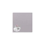 Clairefontaine 1132c - un paquet de 25 cartes pollen 16x16 cm 210 g, gris koala