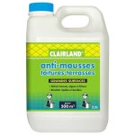 Clairland anti - mousses. algues et lichens sur toitures. terrasses. dallages et murs - concentré a diluer ... Clairland anti - mousses. algues et lichens sur toitures. terrasses. dallages et murs - concentré a diluer ...