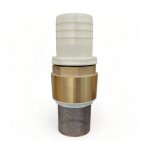 Clapet anti retour en laiton avec crpine et manchette, pour pompe - 3 pouces (80 mm)