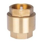 Clapet anti retour laiton femelle femelle 1 1 / 4 33 x 42 cap vert