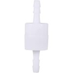 Clapet anti - retour en plastique en ligne � sens unique pour mazout, eau, gaz, air (4 mm)