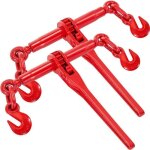 Classeur  cliquet - vevor - 10 - 13 mm - 4, 18 t lot de 2 - rouge