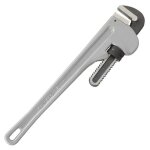 Cl en aluminium stillson heavy duty 36 cl  pipe, cl de plomberie, cl  pipe, robinet.