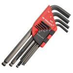 Cles males longues 6 pans facom - jeu de 9 cles Cles males longues 6 pans facom - jeu de 9 cles