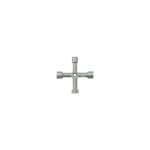 Cl� multi - empreintes - legrand - m�tal - 8mm carr� m�le - 6mm carr� m�le - triangle 8mm