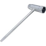 Clé mixte à bougie en t pour tronçonneuse, 13 mm x 19 mm Clé mixte à bougie en t pour tronçonneuse, 13 mm x 19 mm