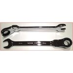 Clé mixte à cliquet flexible 13 mm - yato - yt - 1679 - acier chrome vanadium - tête flexible 180 degrés ... Clé mixte à cliquet flexible 13 mm - yato - yt - 1679 - acier chrome vanadium - tête flexible 180 degrés ...