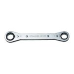 Cl� polygonale � cliquet 25 17 x 19 mm 12 pans longueur 205 mm nombre de dents 2