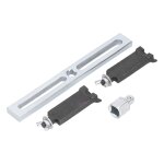 Cl de pompe  carburant en acier alli, outil universel rglable pour retirer le couvercle du rservoir ...