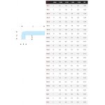 Cl� en tube coud�e nervus facom - dimensions 19 mm