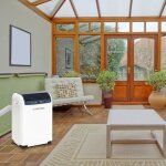 Climatiseur mobile de 600 m� / h 4300w / 14500 btu