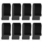 Clips de protection pour couvercle de cocotte, anti - brulure, empilables, 2, 3 x 1, 5 x 1 cm, noir Clips de protection pour couvercle de cocotte, anti - brulure, empilables, 2, 3 x 1, 5 x 1 cm, noir