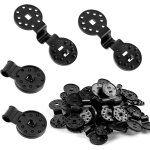 Clips pour toile d'ombrage, 50 pcs clip de fixation pour brise vue, clip sp�cial avec ¿illet, clips ...