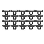 Clip de vidange pour panneaux solaires, 20 pièces, clip de nettoyage pour modules pv, boucle de drainage ... Clip de vidange pour panneaux solaires, 20 pièces, clip de nettoyage pour modules pv, boucle de drainage ...