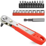 Cliquet tournevis, kit de tournevis magntique, mini tournevis dcal rversible  cliquet, outils de ...