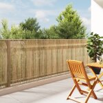 Cl�ture en bambou vidaxl 400x125 cm