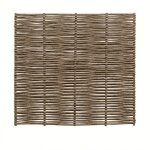 Cl�ture bois en noisetier tress� - 100% naturel - poteaux non inclus - hauteur 150 x largeur 150 cm