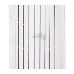 Clôture de dissimulation simple face en pvc blanc Clôture de dissimulation simple face en pvc blanc