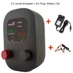 Clture lectrique portable millenium gizer, 2 modes ac, contrleur d'animaux, ferme, mouton, volaille, ...