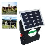Clture lectrique solaire de 10 km avec panneau solaire, neuve