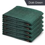 Clture grand ecran vert fonc, tissu de protection en maille, ombrage 95%, mur extrieur, jardin, arrire ...